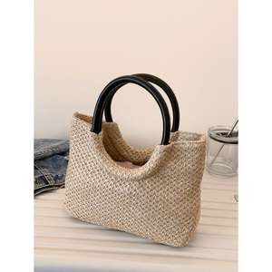 Bolsos famosos de moda para mujer, hechos en la India, bolso de mano de alta calidad, Material Natural de yute, bolsos de compras más vendidos - Product Image 2