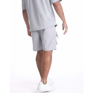 <b>Men's</b> Imperio Shop <b>Bermuda</b> Cargo <b>Shorts</b> in Negro Size S with Zipper Pocket - Product Image 6
