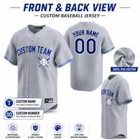 Kaos Jersey Baseball Toronto Dewasa Pria 2025 Custom Wear Jahitan Cetak Transfer Panas Nama Nomor Bernapas Musim Panas Pendek