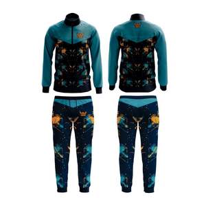 Traje de chándal Jogging Traje de una pieza Traje de chándal ajustado 2 piezas Trajes de jogging deportivos para hombre personalizados - Product Image 3