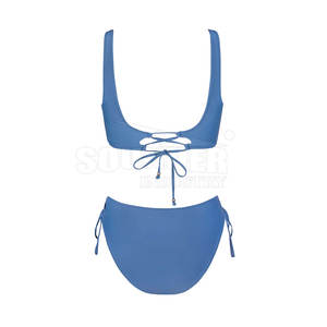Conjuntos de bikini con logotipo personalizado para mujer Ropa deportiva elegante Ropa de playa Conjuntos de Bikini para mujer Conjuntos de bikini de nuevo estilo para mujer - Product Image 2