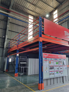 Chất Lượng Cao Tùy Chỉnh Thép Gác Lửng Giá Cho Kho Văn Phòng Đa Cấp Lưu Trữ Sàn Kim Loại Nền Tảng - Product Image 5