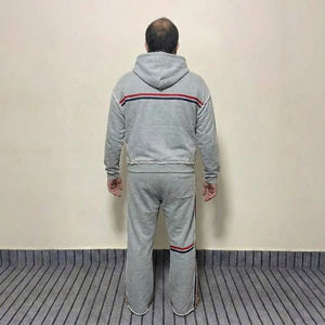 Professional manufactured Custom Made 100% Cotton Men's heavyweight fashionable low MOQ Tracksuit Latest Design Low Prices - Product Image 2