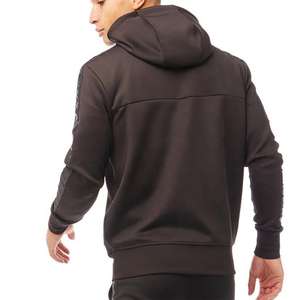 Sweat-shirts d'hiver surdimensionnés en coton 100% pour hommes, impression numérique personnalisée de haute qualité, logo personnalisé, service OEM, teinture unie - Product Image 3