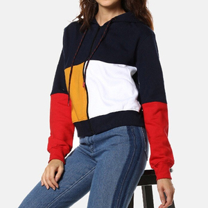 Sweat à capuche zippé d'hiver pour femmes de qualité supérieure tissu polaire à manches longues Logo avant personnalisable OEM sweat-shirt pour les marques de vêtements de mode - Product Image 5