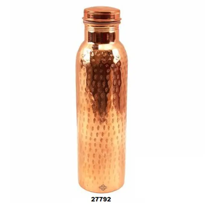 Hammered Copper Water Bottle for Health Benefits