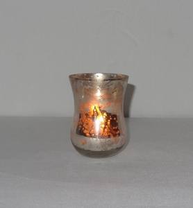 Vantage Modern Luxury Fancy Venta caliente vidrio votivo estilo moderno decoración del hogar votivo mate vela recipientes en relieve vela contenedor - Product Image 6