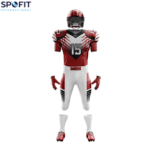 Maillots de football américain de dernière génération, uniformes en gros, personnalisés, manches courtes, noms d'équipe personnalisés, uniforme de football américain - Product Image 3