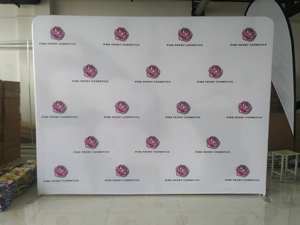 Лидер продаж, готовый к использованию фон для фотобудки с Натяжной печатью, без дизайна, быстрая доставка, 7 дней, дисплей из Натяжной ткани - Product Image 3