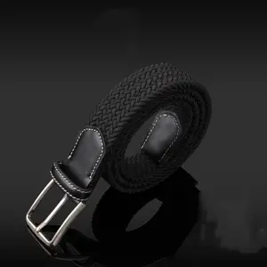 Ceinture de golf personnalisée en alliage léger pour hommes et femmes, ceinture de sport élastique pour pantalons et salopettes, tissée, extra extensible, décontractée - Product Image 4