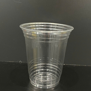 Hot sale 2025 Best Selling Factory 10oz 14oz 16oz Cold Coffee Milk Soft <b>Drinks</b> Take Away <b>Cups</b> Disposable <b>Plastic</b> PET clear <b>Cups</b> - Product Image 5