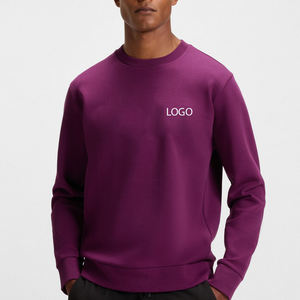 Sudadera Casual de Alta Calidad con Logotipo, Corte Regular, Manga Larga, Diseño Personalizado, Cuello Redondo, para Hombre, 2026 - Product Image 1