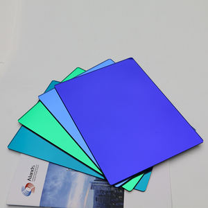 صفائح مرآة مرنة للبناء من Alands للجدران مرآة زجاجية زجاجية زجاجية عاكسة ذهبية مرآة مصبوبة من الأكريليك Perspex - Product Image 2