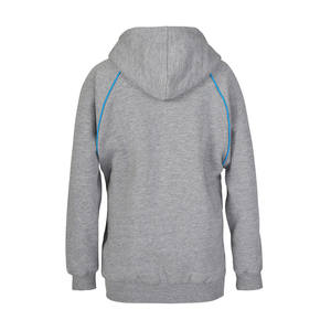 US Streetwear Zipper French Terry Sweats à capuche pour hommes Lavage à l'acide épais avec applique délavée au soleil Patch brodé 100% sweats à capuche en coton - Product Image 3