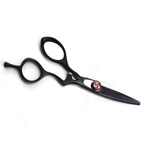 Tijeras de Belleza Profesionales de Acero Inoxidable 9CR13 Negro Premium para Uso en Salón – Tijeras de Corte de Pelo para Diestros - Product Image 4