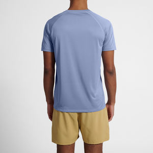 เสื้อยืดผู้ชายขายดีประจำปี 2025 สกรีนโลโก้ได้ ผ้าโพลีเอสเตอร์/คอตตอน ระบายอากาศดี ทรงหลวม คอกลม แขนสั้น เหมาะสำหรับเล่นกีฬา วิ่ง ออกกำลังกาย - Product Image 2