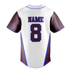 Uniformes de Béisbol Personalizados con Nombre, Número y Logotipo, Uniformes Suaves de Fábrica al por Mayor, Tela Cómoda y Transpirable - Product Image 3