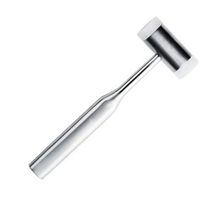 เครื่องมือผ่าตัดกระดูกคุณภาพสูง Endo Tech AS-017 Mead Sand ผลิตจากเหล็กกล้าไร้สนิม 410 สีเงิน + สีทอง ขนาด 9 นิ้ว ค้อนตีกระดูกแบบหนัก - Product Image 2