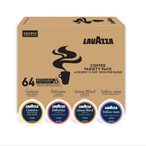 Assortiment de café Lavazza, dosettes K-Cup pour machine Keurig, 64 unités - Product Image 1