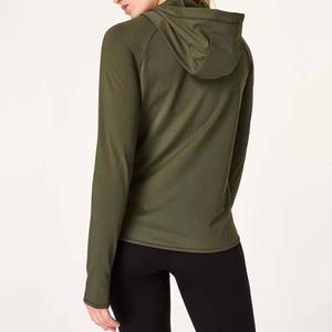 Logo personnalisé nouveauté dernier sweat à capuche à manches longues pour femme pour femme prix de gros nouveau design de haut personnalisé - Product Image 2