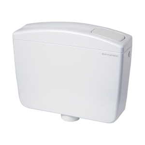 Citerne de toilette encastrée Lambada 1 - Double chasse - Réservoir en plastique ABS - Design européen pour salle de bain - Product Image 1