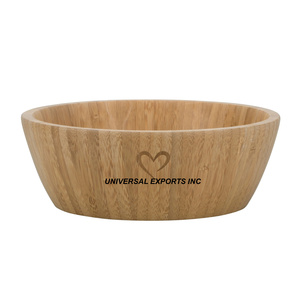 Bol à salade en bois de luxe Bol de service fait à la main de qualité supérieure Bol à chocolat décoratif de table rond - Product Image 2