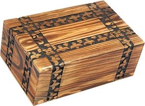 <b>Urn</b> for Human <b>Ashes</b> Adult Antique Finish Handcrafted Wooden <b>Urn</b> Home <b>Pet</b> and Animal Love Memory Storage - Product Image 6