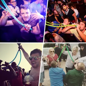 <span class=keywords><strong>Entonnoir</strong></span> de bong de bière unique de logo personnalisé avec valve pour le jeu de fête - Product Image 6