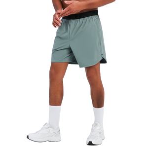 Short de sport léger imprimé de logo personnalisé pour hommes Bas d'entraînement en maille à séchage rapide Vêtements d'entraînement respirants Style High Street - Product Image 1
