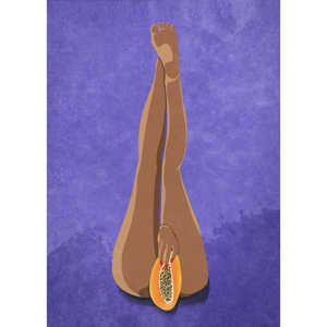 Producto con Patrón de Papaya de Estilo Still Life - Product Image 2