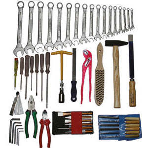 Ensemble de 69 outils à main pour ateliers de réparation automobile, électriciens, ateliers de carrosserie - 985g 3 pour l'entretien d'atelier - Product Image 1