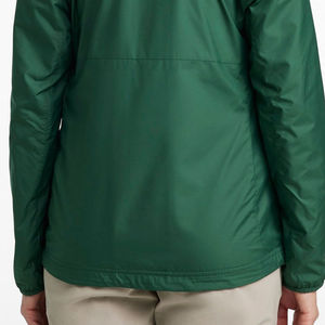 Veste coupe-vent pour homme avec logo personnalisé, fermeture éclair, col montant en toile, logo sur le devant, 100% polyester, activités de plein air décontractées - Product Image 4