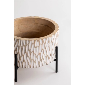 Macetas de madera de alta calidad para exteriores e interiores, uso de macetas para decoración de hogares y hoteles con soporte de madera - Product Image 5