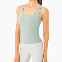 Nueva Camiseta Deportiva Transpirable para Mujer, Talla Grande, con Logotipo Personalizado, Color Sólido, Informal, para Gimnasio, Verano