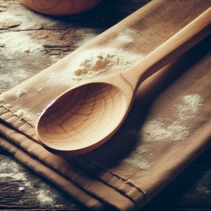 Cuchara de té y café de madera de acacia larga con logotipo personalizable para fiesta mide azúcar y té - Product Image 1