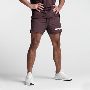 Pantalones cortos de gimnasio de LICRA y poliéster para hombre, ropa deportiva con logotipo personalizado, reflectante, con transferencia de calor, transpirables, para correr - Product Image 3