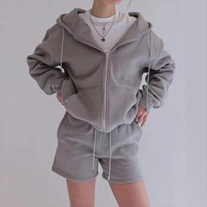New <b>Men</b> Casual Shorts Sets full Sleeve <b>T</b> <b>Shirt</b> Shorts Solid Tracksuit Set <b>Men's</b> Brand Clothing 2 Pieces Sets - Product Image 3