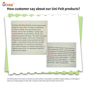 <span class=keywords><strong>Tableau</strong></span> magnétique éducatif pour enfants UNI-Felt, <span class=keywords><strong>tableau</strong></span> à dessin, pas de dommages aux murs, taille personnalisée pour la décoration des chambres d'enfants - Product Image 4