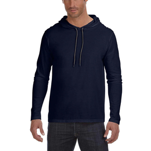 Sweats à capuche en coton épais pour hommes T-shirts à capuche en coton épais brodés avec logo personnalisé Sweats à capuche pour hommes - Product Image 4