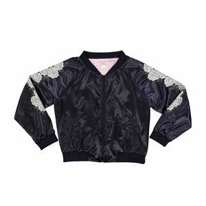 Veste bomber en soie sur mesure de conception haut de gamme, design tendance, vente chaude, dernière veste en soie de haute qualité, design haut de gamme sur mesure - Product Image 6