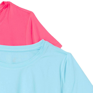 Camisetas de manga corta informales para mujer, camisetas transpirables de alta calidad de Color sólido ajustadas para mujer en material de alta calidad - Product Image 6