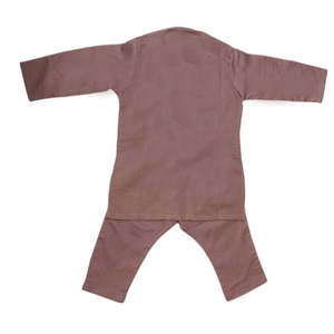 Tenues Kurta Shalwar pour nouveau-nés garçons - Bordeaux - Product Image 4
