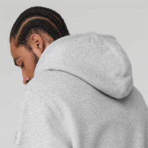 Sweat à capuche à manches longues léger respirant confortable et élégant pour hommes avec design et logo sur mesure - Product Image 6