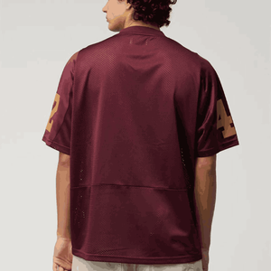 Wholesale OEM Custom Printed New High Quality Mesh T <b>Shirts</b> / New Arrival Knitted Plus Size Men Mesh T <b>Shirts</b> - Product Image 2