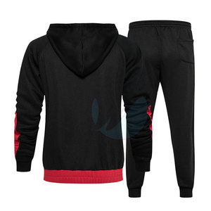 Ropa de calle personalizada para hombre, conjunto de trajes para correr, nuevos trajes para correr de algodón a granel, trajes para correr de talla grande al por mayor - Product Image 2