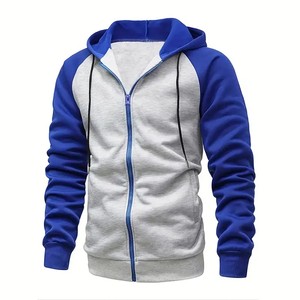 Sweat à capuche zippé pour homme GAF, hiver, haute qualité, unisexe, 100% coton polaire, séchage rapide et respirant, vente en gros, personnalisable - Product Image 3