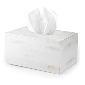 Caja de pañuelos de madera hecha a mano de diseñador de lujo, cubierta elegante simple decorativa clásica, producto al por mayor - Product Image 5