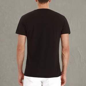 T-shirt décontracté pour homme en jersey 100 % coton de qualité supérieure, col boutonné, poche poitrine, vert olive, manches courtes, 180 grammes, couleur unie, séchage rapide - Product Image 5