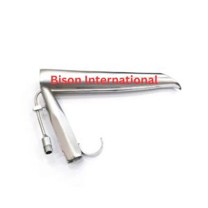 ชุดเครื่องมือผ่าตัดหู คอ จมูก แบบใช้ซ้ำได้ ทำจากสแตนเลสสตีล ยี่ห้อ BISONS Wholesale Manual Pedestal Laryngoscope |   โรงพยาบาลคุณภาพสูง CE - Product Image 2