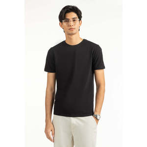 T-shirts Oversize Coupe Ajustée MN-TS-SS25-308 en Tissu Tricoté 200g, Couleur Unie, Impression Sérigraphique, Caractéristiques Compressées - Product Image 3